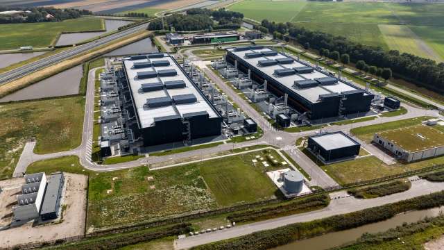 An industrial campus.