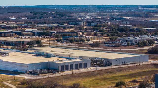 A data center facility.