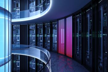 A data center.