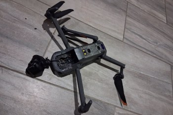 A broken thermal drone.