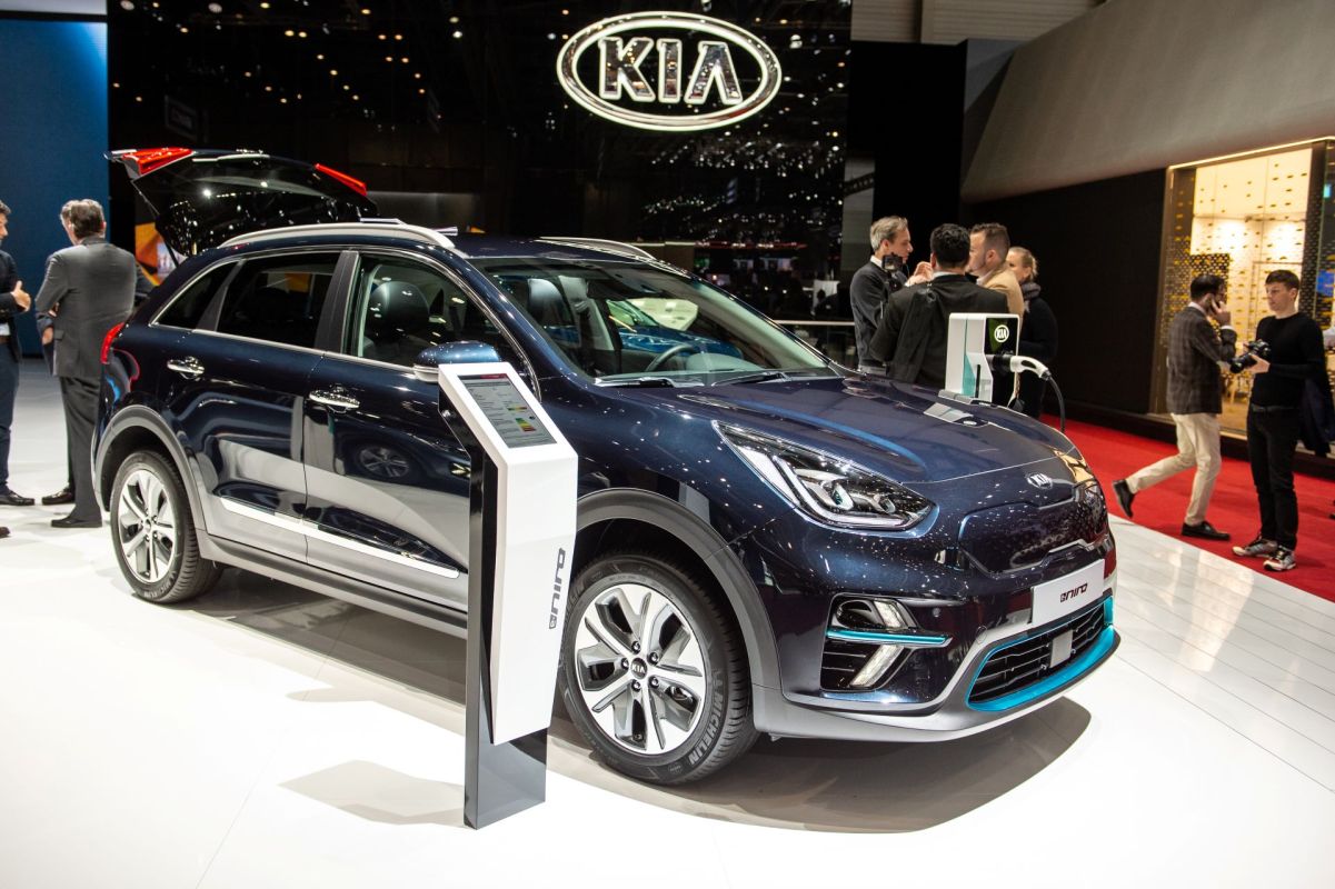 A Kia e-Niro.