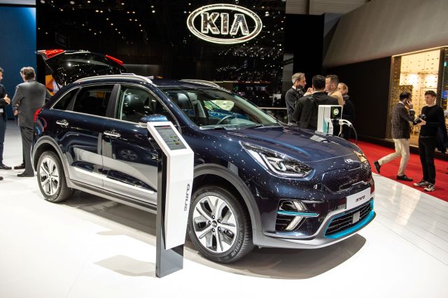 A Kia e-Niro.