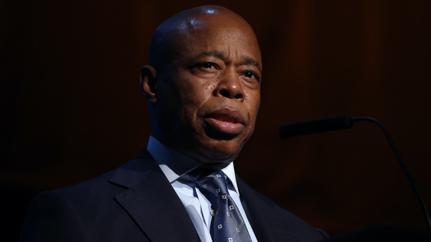 Former New York City Mayor Eric Adams.