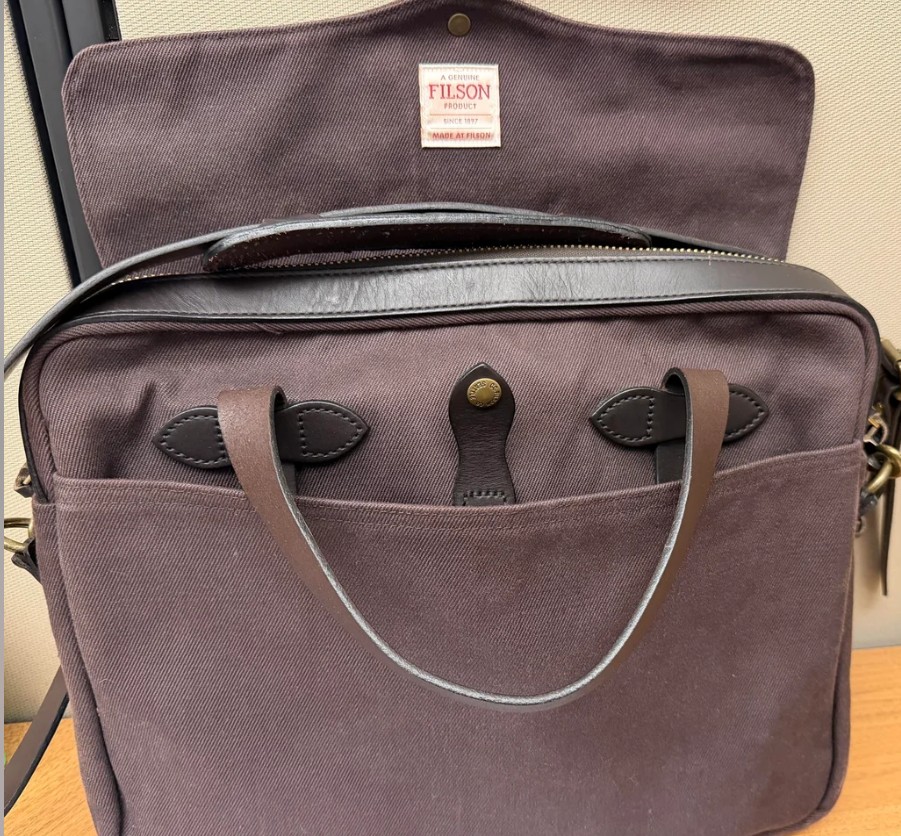 A Filson Original Briefcase.
