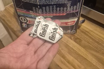 A Finish dishwater tablet.