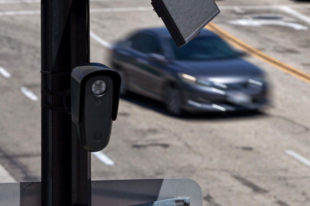 A Flock safety camera.
