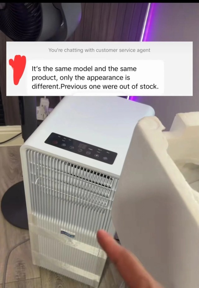 An HVAC unit.