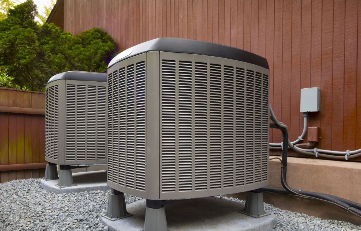 HVAC units.