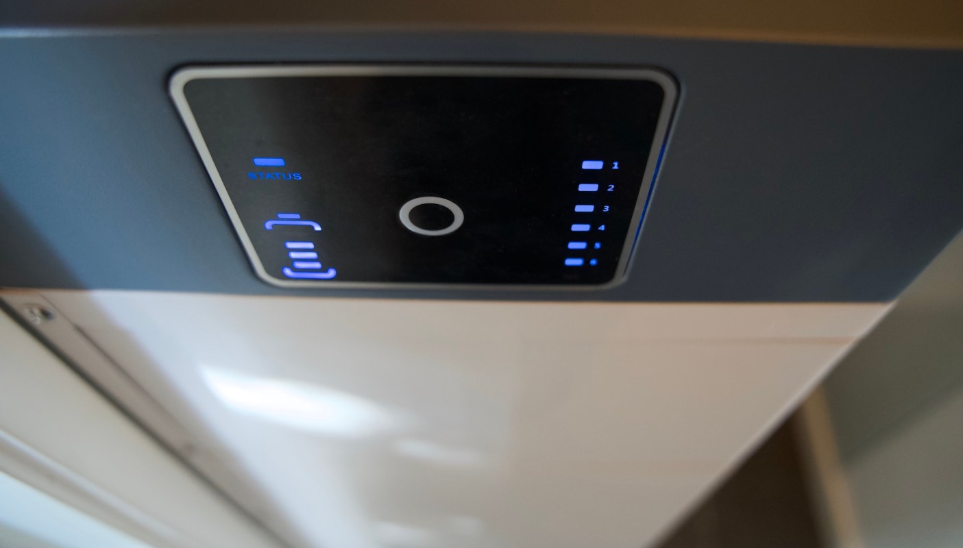 A home battery system.