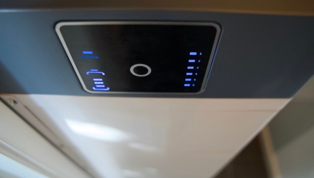 A home battery system.