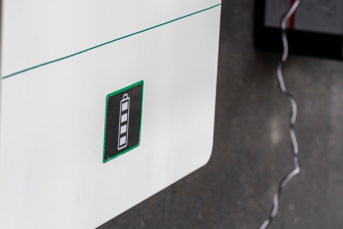 A battery storage system.