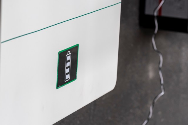 A battery storage system.