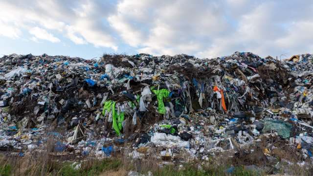A landfill.