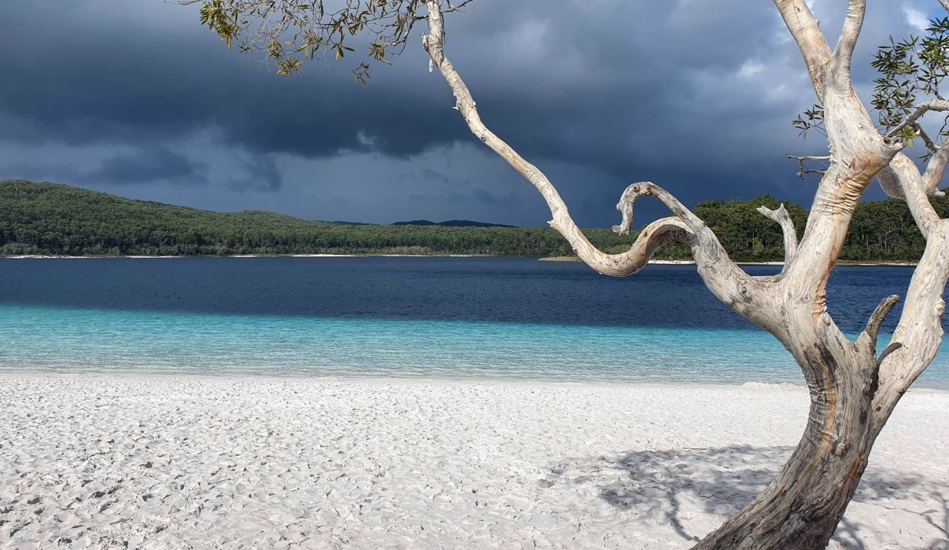 K'gari Island in Queensland, Australia.