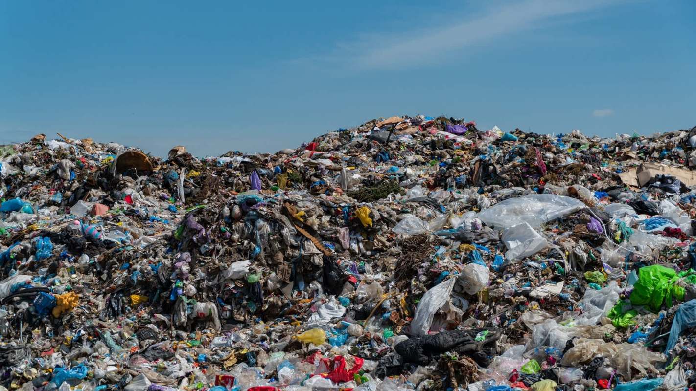 A landfill.