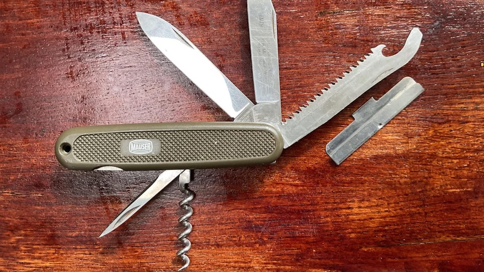 A penknife bought in 1983 still looks nearly new after decades of weekly use