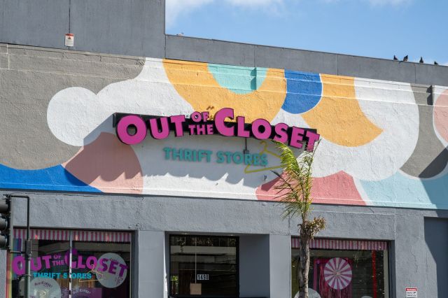 An Out of the Closet store.