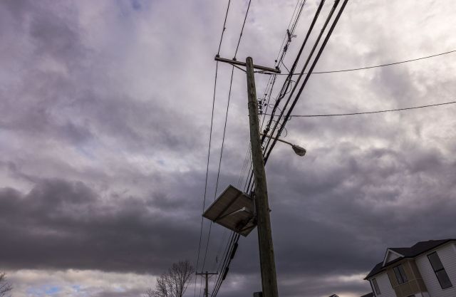 Power lines in New Jersey.