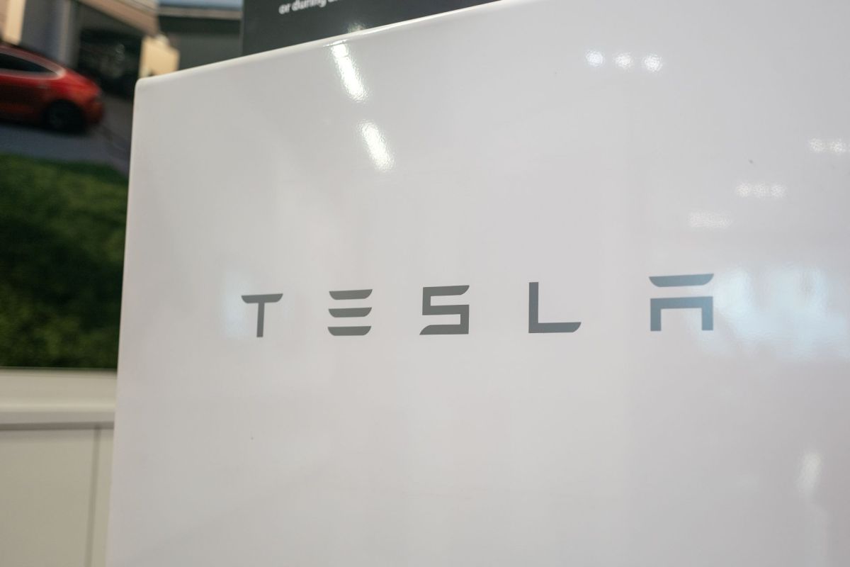 A Tesla Powerwall.