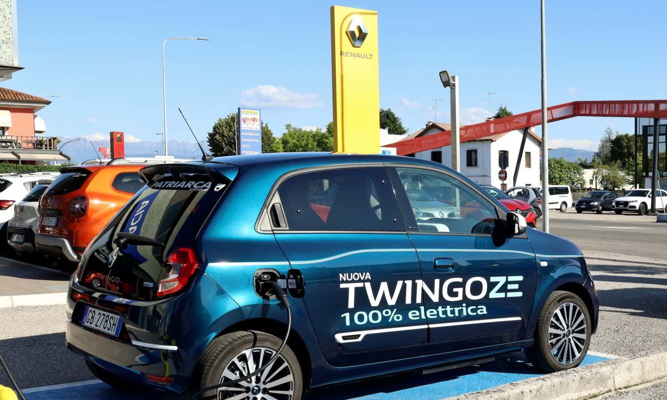 Renault's Twingo ZE electric vehicle.