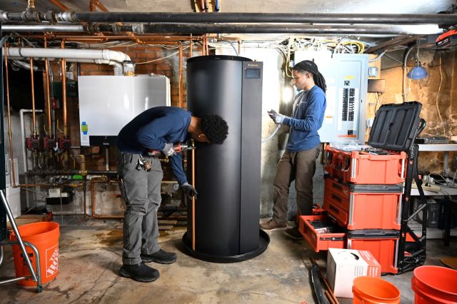 A Reservoir water heater.