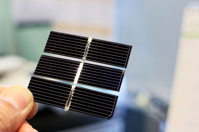 A solar cell.
