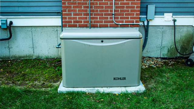 A Kohler generator.