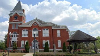 The historic Talbot County Courthouse.