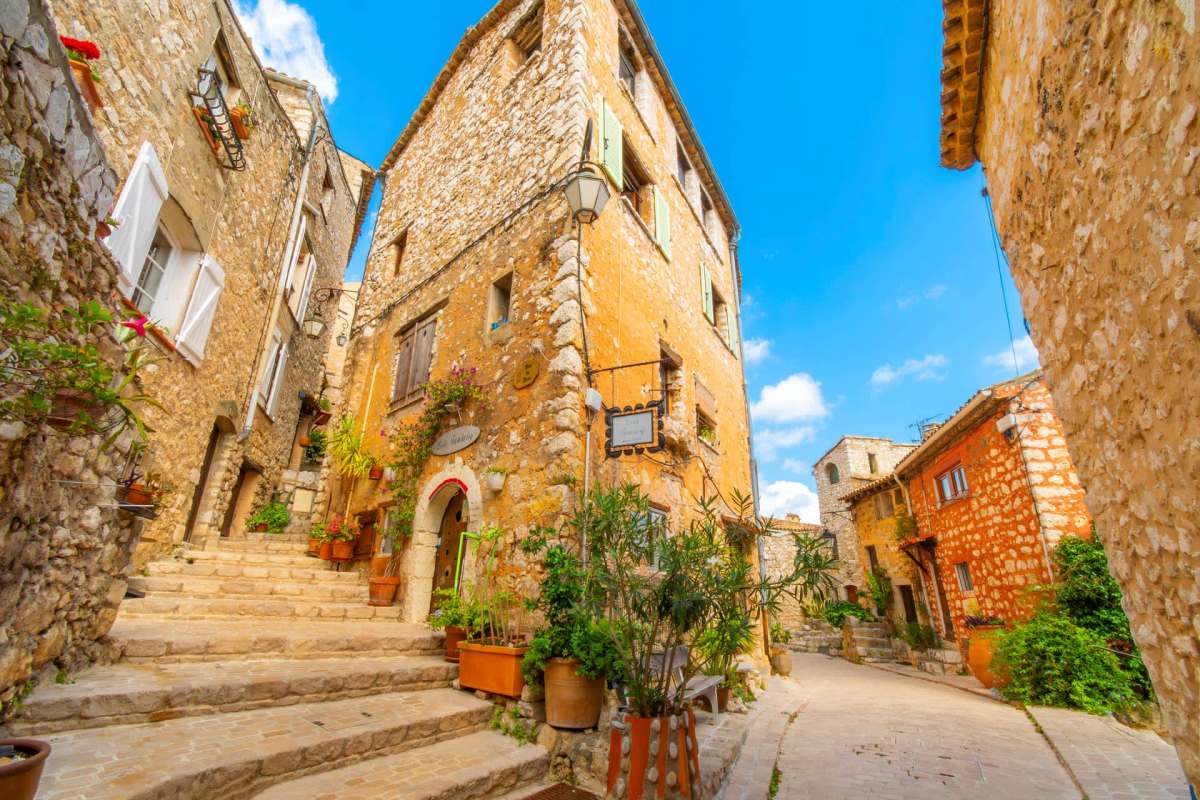 French town of Tourrettes-sur-Loup