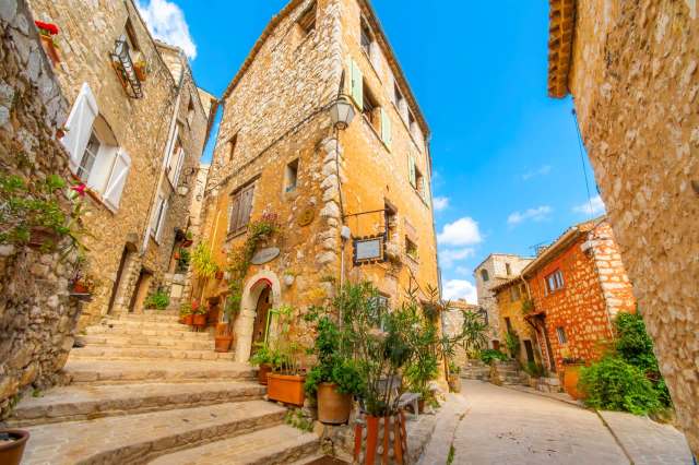 French town of Tourrettes-sur-Loup