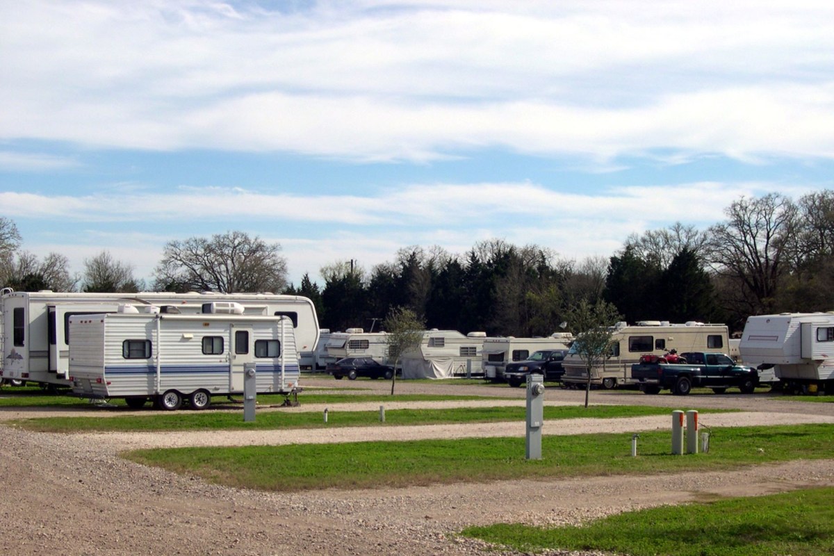 An RV park.