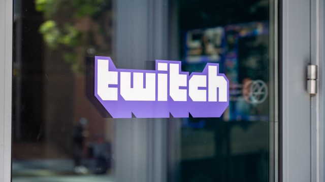 The Twitch logo.