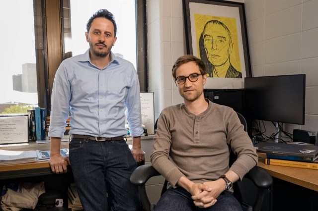 UW-Madison Assistant Professor Sébastien Philippe and research fellow Ryan Manzuk.