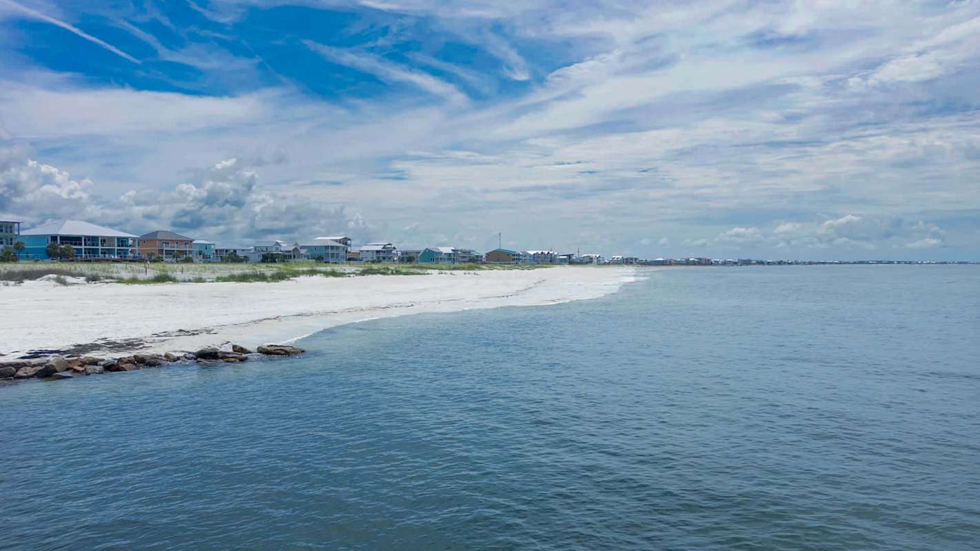 A coastline.