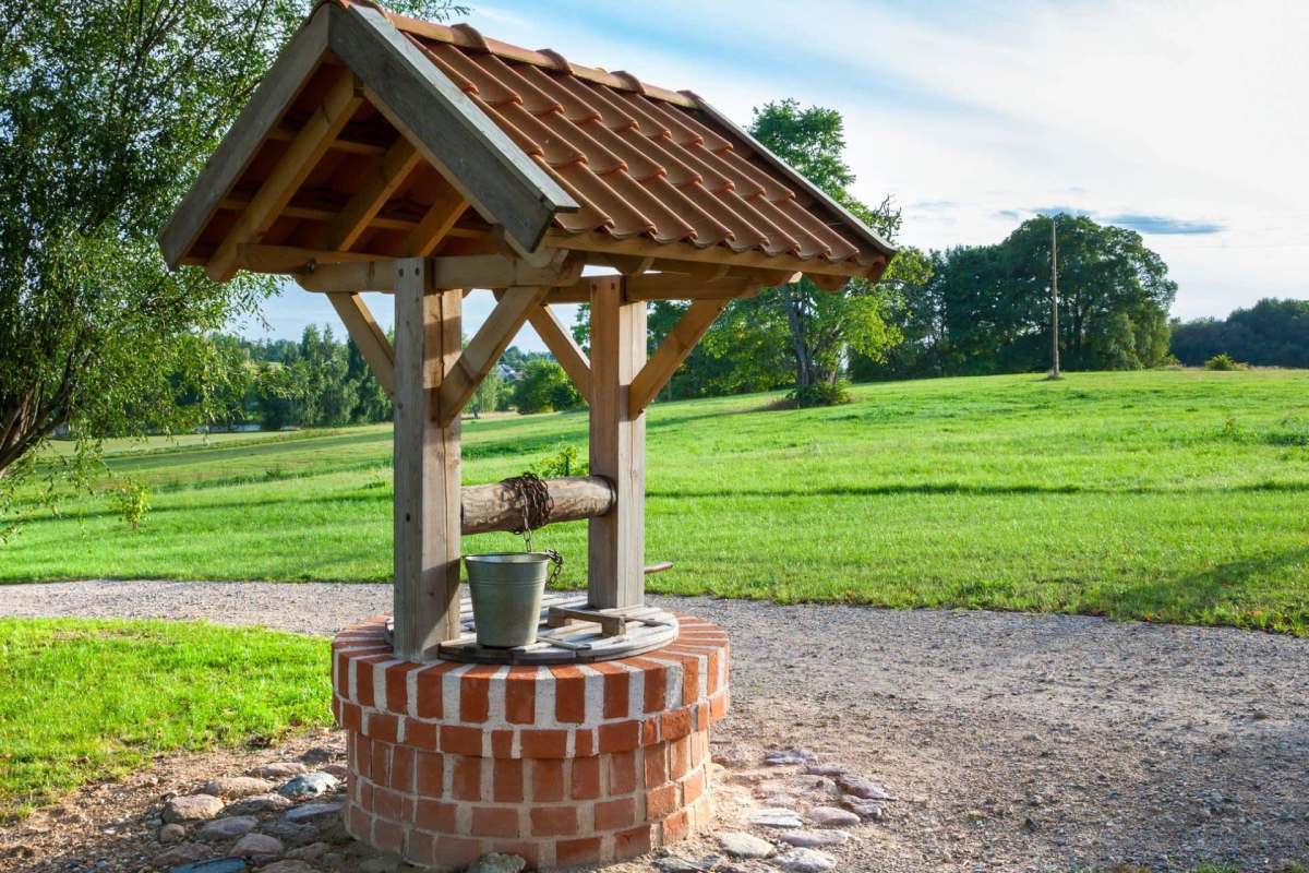 A water well.