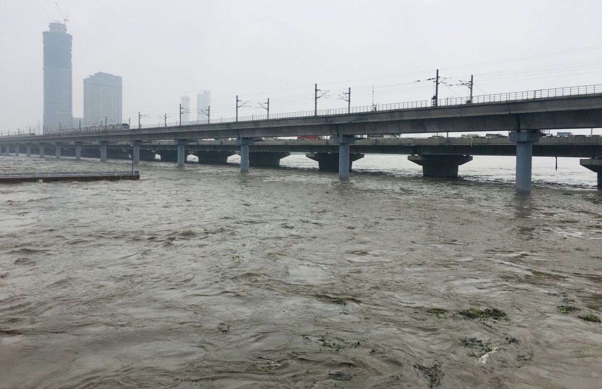 The Yamuna River in India.