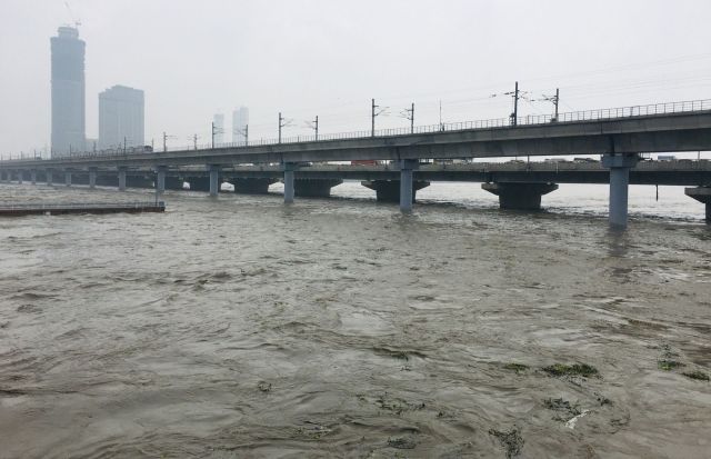 The Yamuna River in India.
