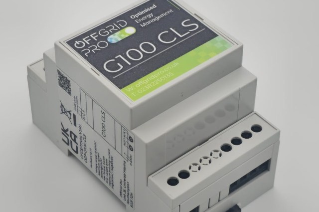 A G100 CLS electricity management device.