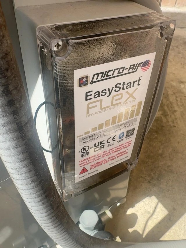 An AC unit.