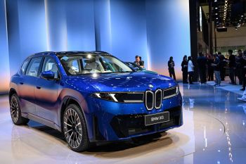 A BMW iX3.