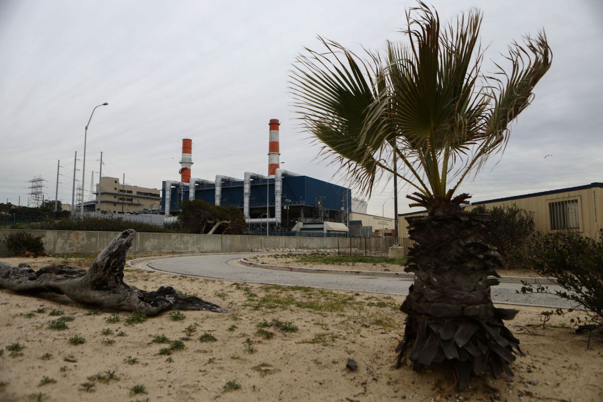 Gas-fired power plant Scattergood Generating Station in El Segundo, California
