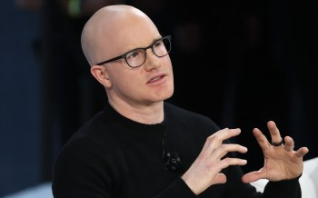 Coinbase CEO Brian Armstrong.