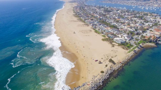 Newport Beach's Wedge.