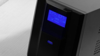 A UPS battery backup unit.