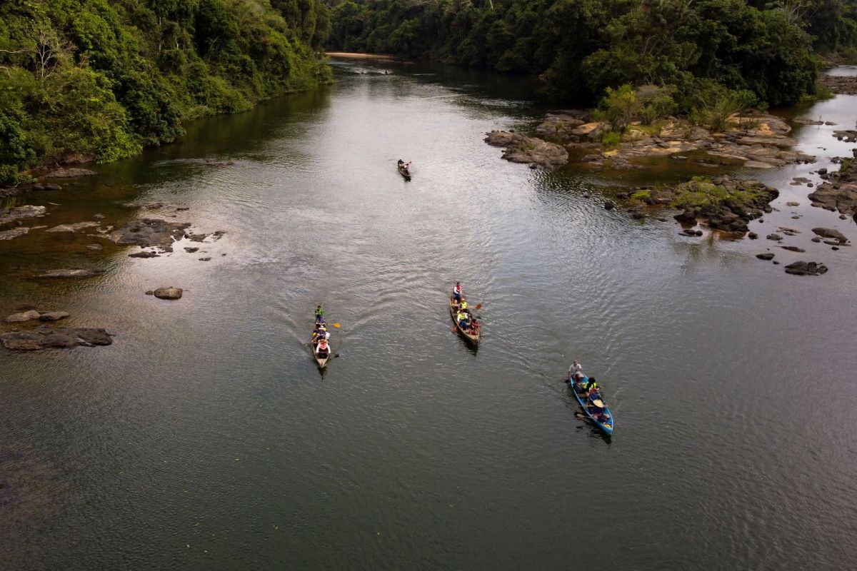 Volta Grande do Xingu river region of the Amazon in Brazil