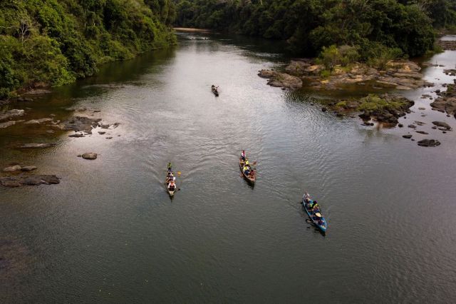 Volta Grande do Xingu river region of the Amazon in Brazil