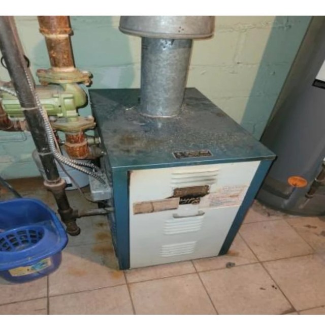 An old boiler.