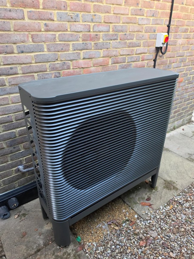 An Aira air-source heat pump.