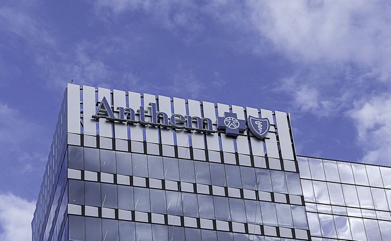 An Anthem Blue Cross and Blue Shield building.