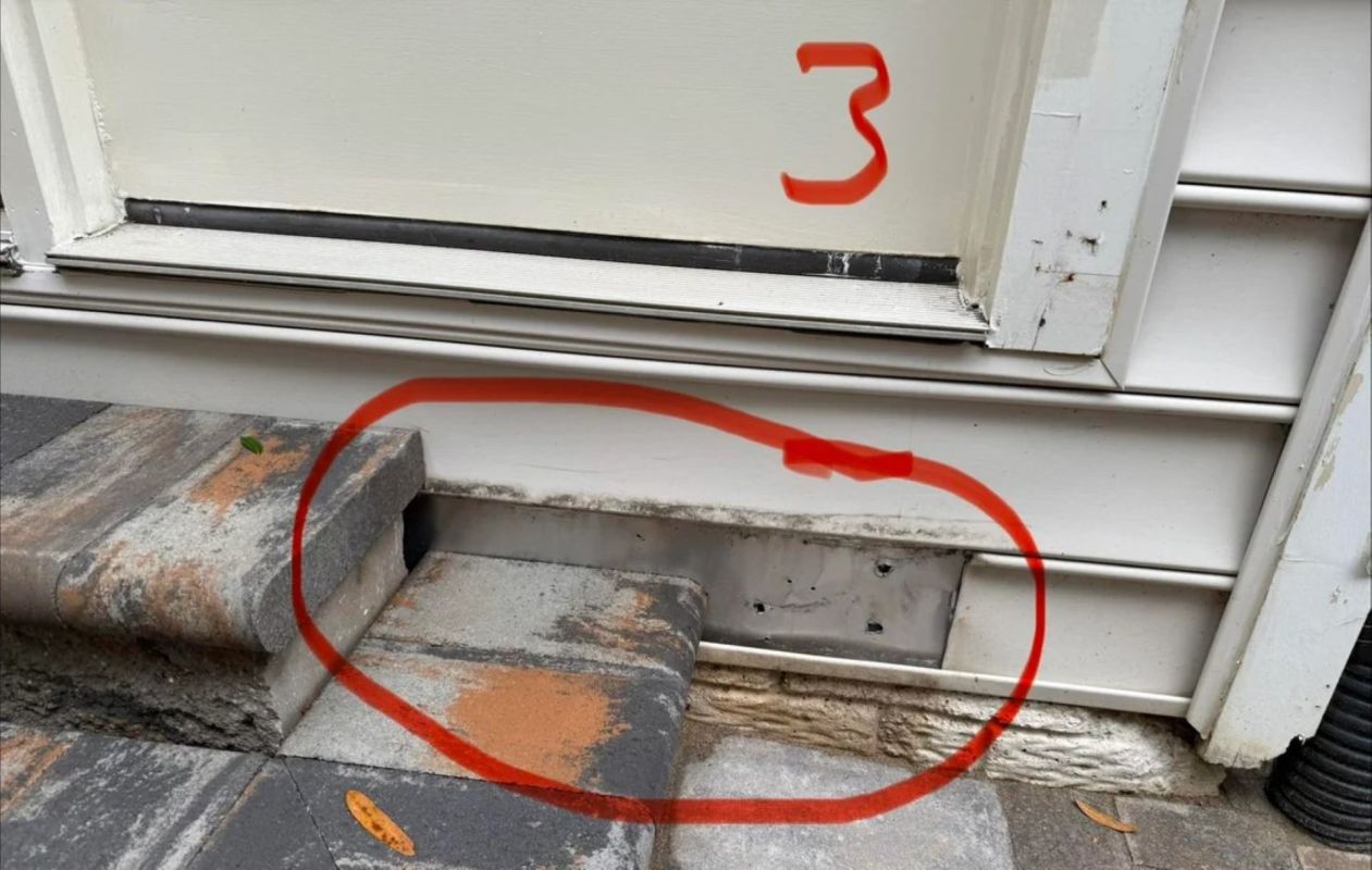 A bad home installation job.